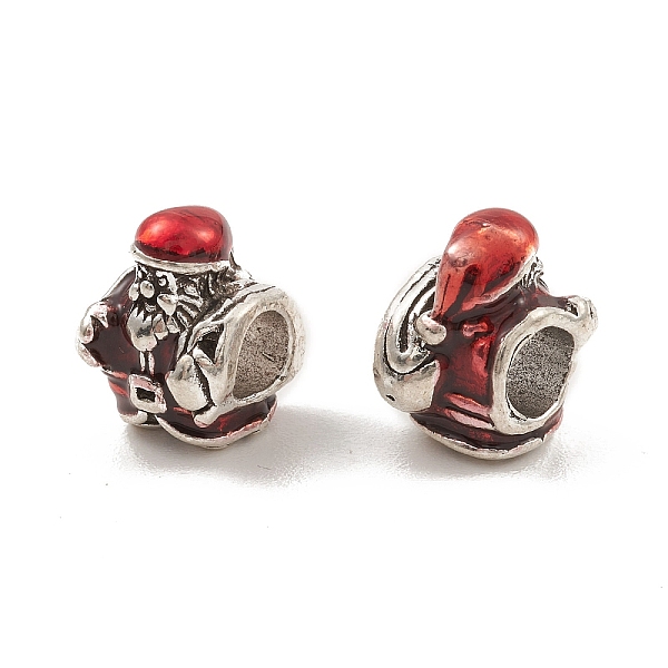PandaHall Christmas Alloy Enamel European Beads, Large Hole Beads, Santa Claus, Antique Silver, 13.5x9.5x10.5mm, Hole: 5mm Alloy+Enamel...
PandaHall Christmas Alloy Enamel European Beads, Large Hole Beads, Santa Claus, Antique Silver, 13.5x9.5x10.5mm, Hole: 5mm Alloy+Enamel...