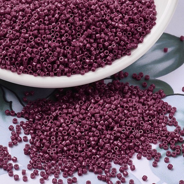 PandaHall MIYUKI Delica Beads, Cylinder, Japanese Seed Beads, 11/0, (DB2355) Duracoat Opaque Dyed Plum Berry, 1.3x1.6mm, Hole: 0.8mm, about..., Purple
PandaHall MIYUKI Delica Beads, Cylinder, Japanese Seed Beads, 11/0, (DB2355) Duracoat Opaque Dyed Plum Berry, 1.3x1.6mm, Hole: 0.8mm, about..., Purple