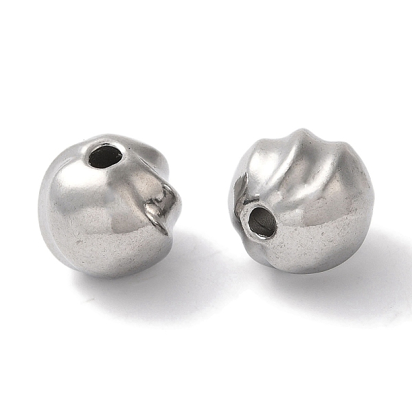 PandaHall 304 Stainless Steel Beads, Round, Stainless Steel Color, 10x9mm, Hole: 2mm 304 Stainless Steel Round
PandaHall 304 Stainless Steel Beads, Round, Stainless Steel Color, 10x9mm, Hole: 2mm 304 Stainless Steel Round