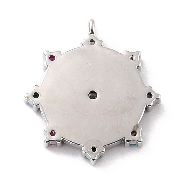 PandaHall Eco-Friendly Brass Micro Pave Cubic Zirconia Pendants, Cadmium Free & Lead Free, Round, Real Platinum Plated, 17x15x2.5mm, Hole...
PandaHall Eco-Friendly Brass Micro Pave Cubic Zirconia Pendants, Cadmium Free & Lead Free, Round, Real Platinum Plated, 17x15x2.5mm, Hole...