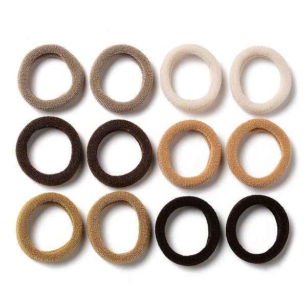 PandaHall Nylon Elastic Hair Ties, Hair Accessories for Women Girl Ponytail Holder, Mixed Color, 6mm, Inner Diameter: 19mm Nylon Multicolor
PandaHall Nylon Elastic Hair Ties, Hair Accessories for Women Girl Ponytail Holder, Mixed Color, 6mm, Inner Diameter: 19mm Nylon Multicolor