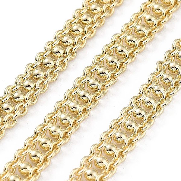 PandaHall Rack Plating Brass Cable Chains, Long-Lasting Plated, Soldered, with Spool, Lead Free & Cadmium Free, Round, Real 18K Gold Plated...
PandaHall Rack Plating Brass Cable Chains, Long-Lasting Plated, Soldered, with Spool, Lead Free & Cadmium Free, Round, Real 18K Gold Plated...