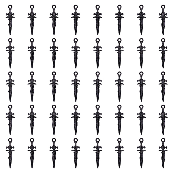 PandaHall DICOSMETIC Alloy Pendants, Sword, Electrophoresis Black, 30x8.5x2.5mm, Hole: 1.6mm, 80pcs/box Alloy Others
PandaHall DICOSMETIC Alloy Pendants, Sword, Electrophoresis Black, 30x8.5x2.5mm, Hole: 1.6mm, 80pcs/box Alloy Others