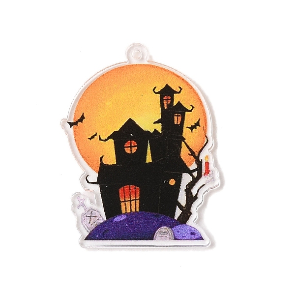 PandaHall Printed Transparent Acrylic Pendants, House, 39x30x2mm, Hole: 1.4mm Acrylic House Black
PandaHall Printed Transparent Acrylic Pendants, House, 39x30x2mm, Hole: 1.4mm Acrylic House Black