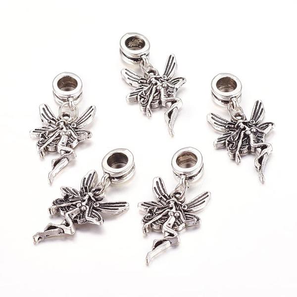 PandaHall Alloy European Dangle Charms, Angel, Antique Silver, 33mm, Hole: 5mm Alloy Angel & Fairy
PandaHall Alloy European Dangle Charms, Angel, Antique Silver, 33mm, Hole: 5mm Alloy Angel & Fairy