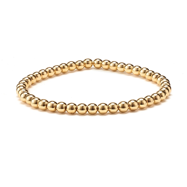 PandaHall 4MM Synthetic Hematite Round Beads Stretch Bracelet, Stone Beads Stone Bracelet for Men Women, Golden, Inner Diameter: 2 inch...
PandaHall 4MM Synthetic Hematite Round Beads Stretch Bracelet, Stone Beads Stone Bracelet for Men Women, Golden, Inner Diameter: 2 inch...