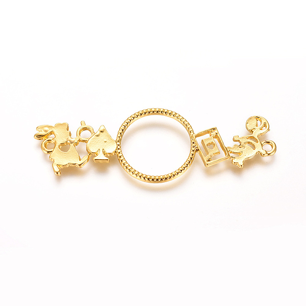 PandaHall Alloy Open Back Bezel Links, For DIY UV Resin, Epoxy Resin, Pressed Flower Jewelry, Golden, 23x68x2mm, Hole: 2mm, Inner Diameter...
PandaHall Alloy Open Back Bezel Links, For DIY UV Resin, Epoxy Resin, Pressed Flower Jewelry, Golden, 23x68x2mm, Hole: 2mm, Inner Diameter...