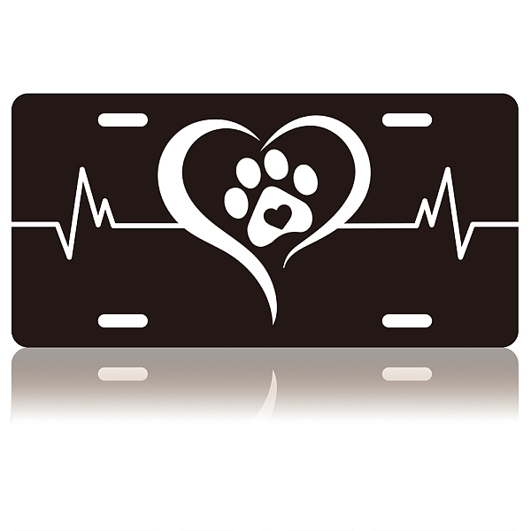 PandaHall Aluminum Alloy Decoration Frame, for Licence Plate, Rectangle, Heart, 150x300x8mm Aluminum Alloy Heart
PandaHall Aluminum Alloy Decoration Frame, for Licence Plate, Rectangle, Heart, 150x300x8mm Aluminum Alloy Heart