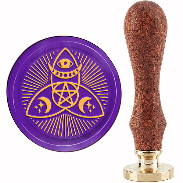 PandaHall CRASPIRE Moon Wax Seal Stamp Witch Sealing Wax Stamp 30mm/1.18inch Removable Brass Head Sealing Stamp with Wooden Handle for...
PandaHall CRASPIRE Moon Wax Seal Stamp Witch Sealing Wax Stamp 30mm/1.18inch Removable Brass Head Sealing Stamp with Wooden Handle for...