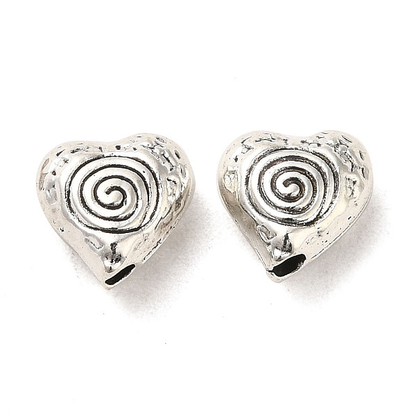 PandaHall Tibetan Style Alloy Beads, Cadmium Free & Lead Free, Heart with Vortex, Antique Silver, 8.5x8.5x4.5mm, Hole: 1.6mm, 1086Pcs/1000G...
PandaHall Tibetan Style Alloy Beads, Cadmium Free & Lead Free, Heart with Vortex, Antique Silver, 8.5x8.5x4.5mm, Hole: 1.6mm, 1086Pcs/1000G...