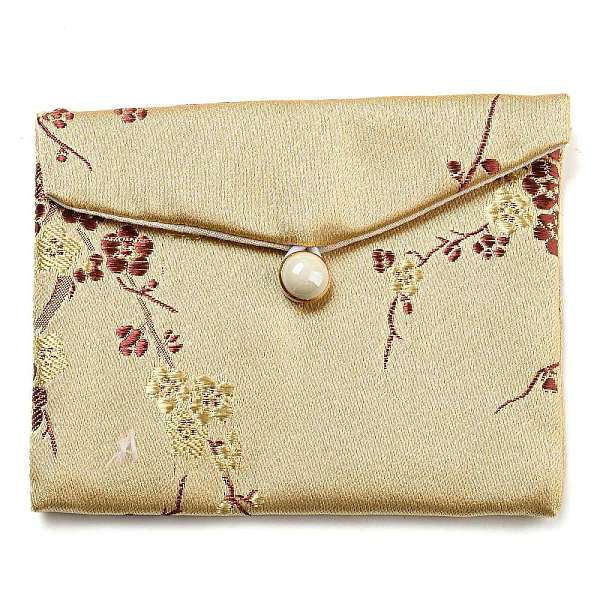 PandaHall Chinese Style Floral Cloth Jewelry Storage Pouches, with Plastic Button, Rectangle Jewelry Gift Case for Bracelets, Earrings...
PandaHall Chinese Style Floral Cloth Jewelry Storage Pouches, with Plastic Button, Rectangle Jewelry Gift Case for Bracelets, Earrings...
