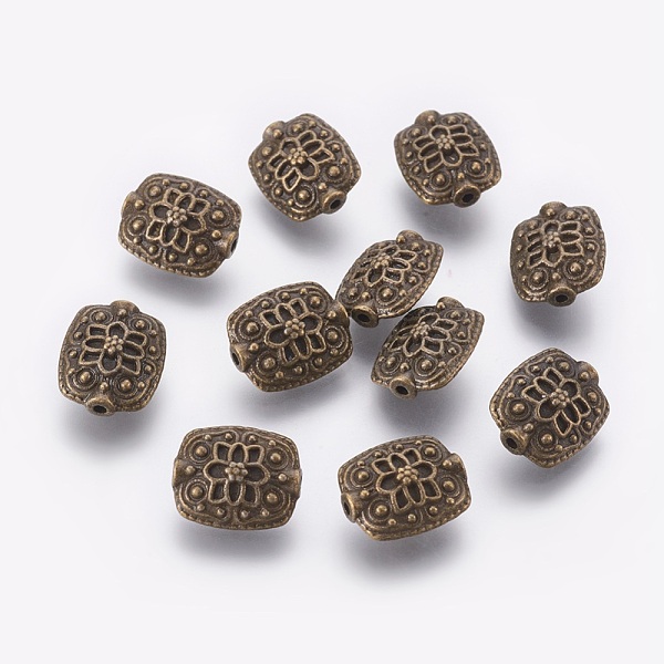 PandaHall Tibetan Style Alloy Beads, Antique Bronze Color, Rectangle, Lead Free & Cadmium Free, 11mm wide, 13mm long, 6.5mm thick, hole...
PandaHall Tibetan Style Alloy Beads, Antique Bronze Color, Rectangle, Lead Free & Cadmium Free, 11mm wide, 13mm long, 6.5mm thick, hole...