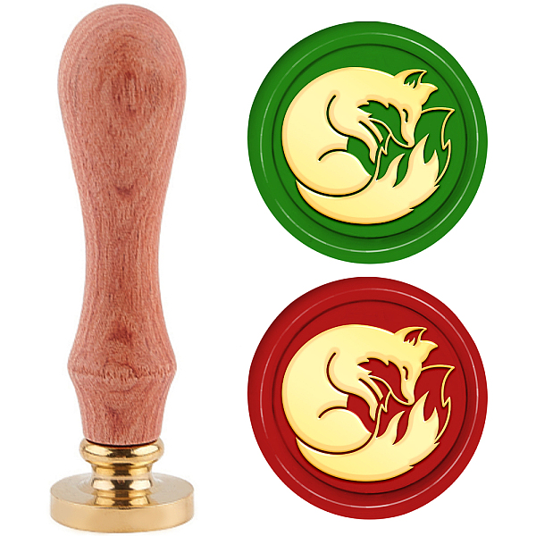 PandaHall PH Fox Wax Seal Stamp Kit, 30mm Animal Wax Sealing Stamp Removable Retro Brass Head Stamp with Wooden Handle for Wedding...
PandaHall PH Fox Wax Seal Stamp Kit, 30mm Animal Wax Sealing Stamp Removable Retro Brass Head Stamp with Wooden Handle for Wedding...