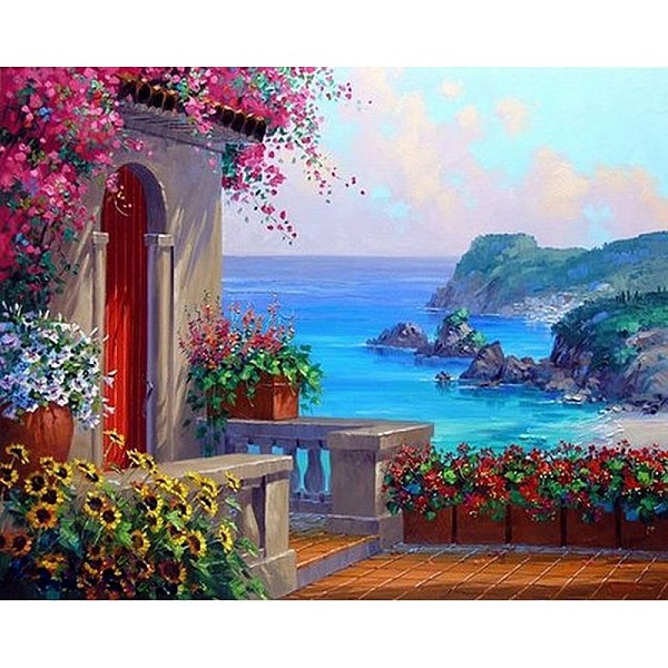 PandaHall Scenery DIY Diamond Painting Kit, Including Resin Rhinestones Bag, Diamond Sticky Pen, Tray Plate and Glue Clay, Colorful...
PandaHall Scenery DIY Diamond Painting Kit, Including Resin Rhinestones Bag, Diamond Sticky Pen, Tray Plate and Glue Clay, Colorful...