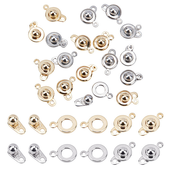 PandaHall SUNNYCLUE 1 Box 20 Sets 2 Colors 15mm Snap Button Clasp Stainless Steel Snap Clasps Fastener Clasp Socket Snap Clasps Jewelry...
PandaHall SUNNYCLUE 1 Box 20 Sets 2 Colors 15mm Snap Button Clasp Stainless Steel Snap Clasps Fastener Clasp Socket Snap Clasps Jewelry...