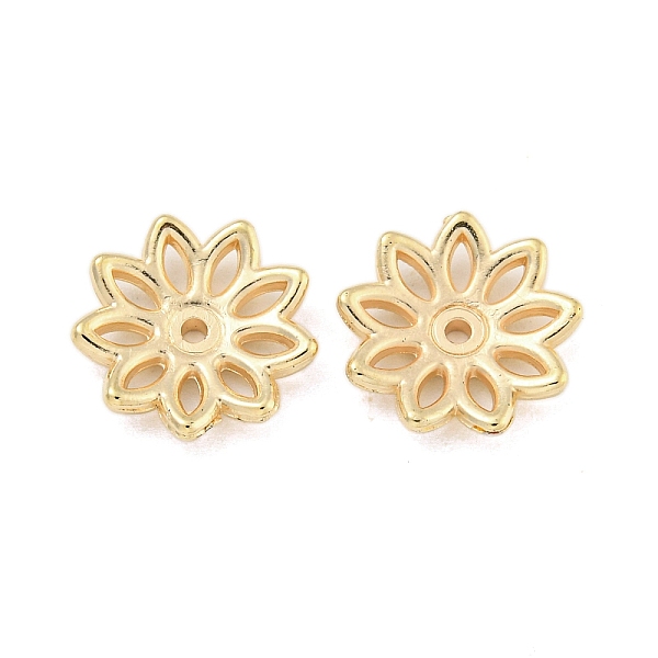 PandaHall CCB Plastic Bead Caps, Multi-Petal Flower, Golden, 12.5x2.5mm, Hole: 1.2mm Plastic
PandaHall CCB Plastic Bead Caps, Multi-Petal Flower, Golden, 12.5x2.5mm, Hole: 1.2mm Plastic