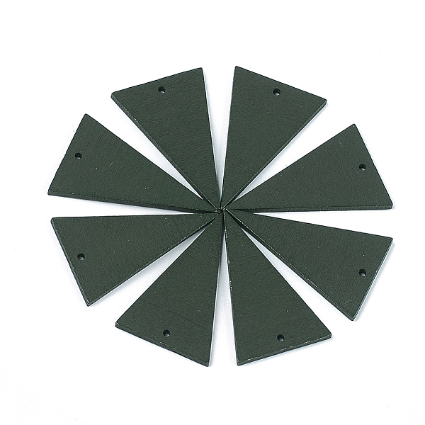 PandaHall Spray Painted Wood Pendants, Triangle, Dark Slate Gray, 49x30x2.5mm, Hole: 2mm Wood Triangle Gray
PandaHall Spray Painted Wood Pendants, Triangle, Dark Slate Gray, 49x30x2.5mm, Hole: 2mm Wood Triangle Gray