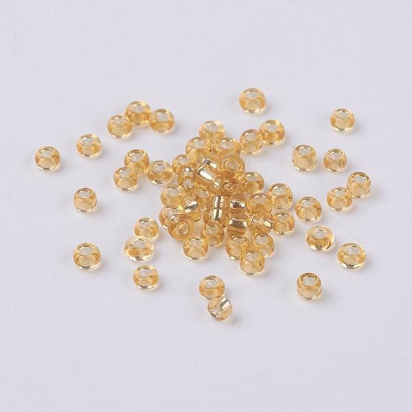 PandaHall 12/0 Glass Seed Beads, Silver Lined Round Hole, Round, Pale Goldenrod, 2mm, Hole: 1mm, about 30000 beads/pound Glass Yellow
PandaHall 12/0 Glass Seed Beads, Silver Lined Round Hole, Round, Pale Goldenrod, 2mm, Hole: 1mm, about 30000 beads/pound Glass Yellow