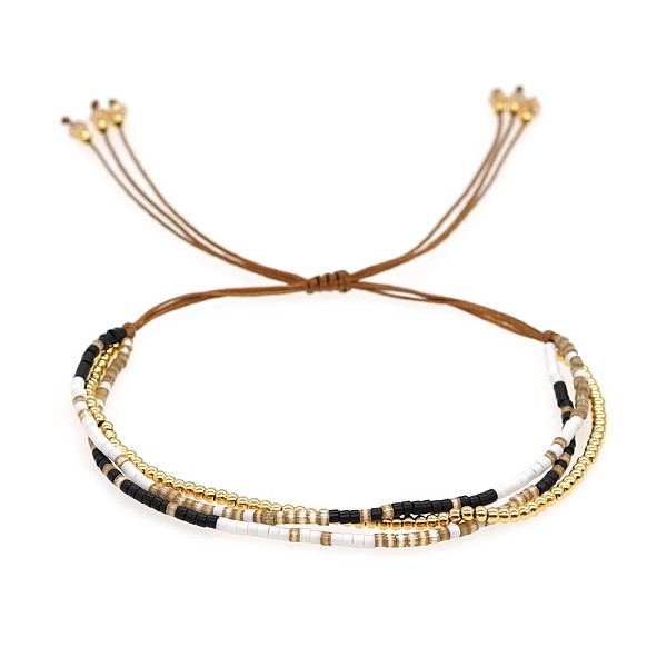 PandaHall Colorful Adjustable Seed Beads Braided Bracelets, Three Layers Bracelets for Women, Perfect Gift for Friends Seed Beads
PandaHall Colorful Adjustable Seed Beads Braided Bracelets, Three Layers Bracelets for Women, Perfect Gift for Friends Seed Beads