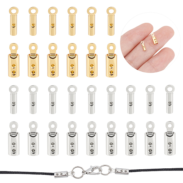PandaHall UNICRAFTALE 200Pcs 2 Colors 2 Sizes Crimp Cord Ends 8.5~10mm Fold Crimp Ends 316 Surgical Stainless Steel Crimp End Tips Jewelry...
PandaHall UNICRAFTALE 200Pcs 2 Colors 2 Sizes Crimp Cord Ends 8.5~10mm Fold Crimp Ends 316 Surgical Stainless Steel Crimp End Tips Jewelry...