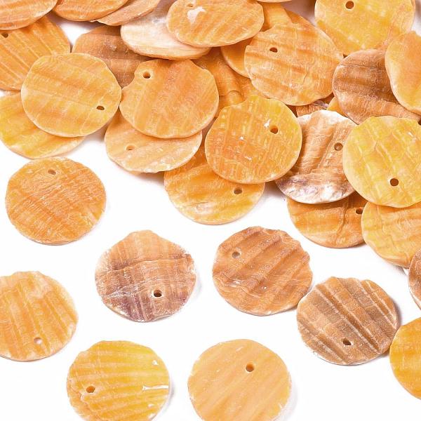 PandaHall Natural Scallop Shell Beads, Sea Shell Beads, Dyed, Flat Round, Peru, 15x2mm, Hole: 1mm Scallop Shell Flat Round Brown
PandaHall Natural Scallop Shell Beads, Sea Shell Beads, Dyed, Flat Round, Peru, 15x2mm, Hole: 1mm Scallop Shell Flat Round Brown