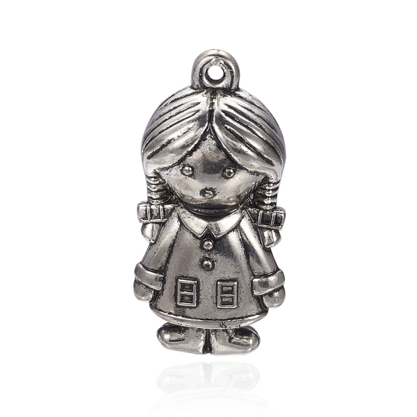 PandaHall CCB Plastic Pendants, Girl, Antique Silver, 54x25x19.5mm, Hole: 2.5mm Plastic Human
PandaHall CCB Plastic Pendants, Girl, Antique Silver, 54x25x19.5mm, Hole: 2.5mm Plastic Human