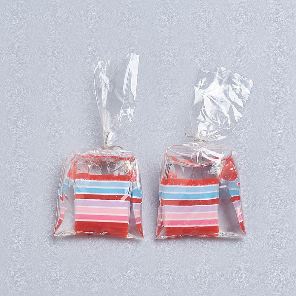 PandaHall Water Bag Resin Pendants, with Loop, for Earrings Jewelry Making DIY Supplies, Pink, 56x23x13mm, Hole: 2.8mm, Ring: 4x0.6mm Resin...
PandaHall Water Bag Resin Pendants, with Loop, for Earrings Jewelry Making DIY Supplies, Pink, 56x23x13mm, Hole: 2.8mm, Ring: 4x0.6mm Resin...