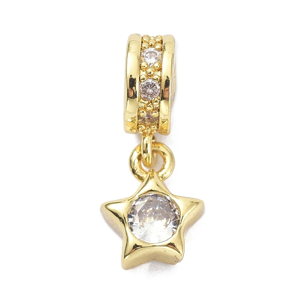 PandaHall Brass Clear Cubic Zirconia Pendants, Star, Golden, 17.5mm, Hole: 2.5mm Brass+Cubic Zirconia Star Clear
PandaHall Brass Clear Cubic Zirconia Pendants, Star, Golden, 17.5mm, Hole: 2.5mm Brass+Cubic Zirconia Star Clear