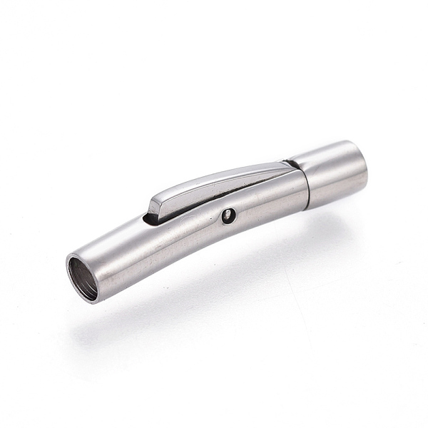 PandaHall 304 Stainless Steel Bayonet Clasps, Tube, Stainless Steel Color, 23x4mm, Hole: 3mm 304 Stainless Steel
PandaHall 304 Stainless Steel Bayonet Clasps, Tube, Stainless Steel Color, 23x4mm, Hole: 3mm 304 Stainless Steel