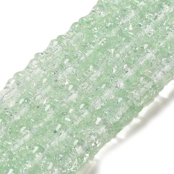 PandaHall Transparent Crackle Glass Beads Strands, Bamboo Joint, Pale Green, 8x10.5mm, Hole: 1.7mm, about 38pcs/strand, 15.35''(39cm) Glass...
PandaHall Transparent Crackle Glass Beads Strands, Bamboo Joint, Pale Green, 8x10.5mm, Hole: 1.7mm, about 38pcs/strand, 15.35''(39cm) Glass...