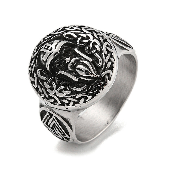 PandaHall 304 Stainless Steel Ring, Skull, Inner Diameter: 19mm 304 Stainless Steel Skull
PandaHall 304 Stainless Steel Ring, Skull, Inner Diameter: 19mm 304 Stainless Steel Skull