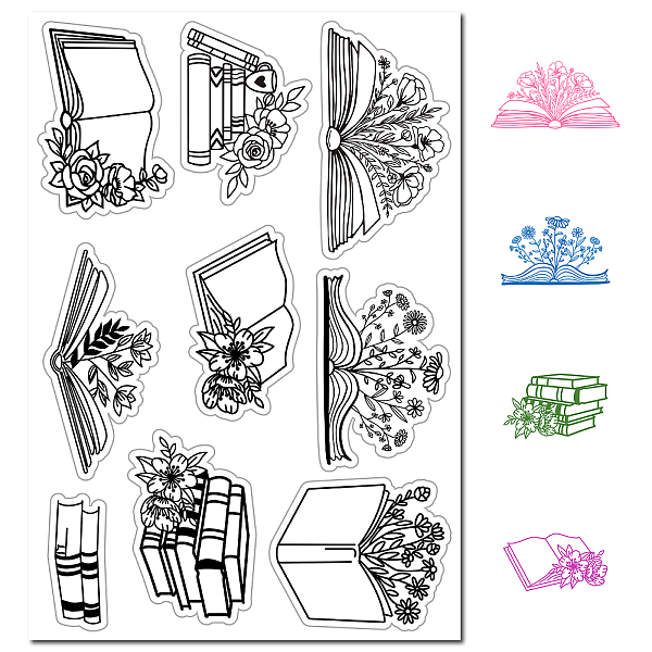 PandaHall CRASPIRE Books Flowers Clear Rubber Stamp Plants Transparent Vintage Silicone Seals Stamp for Journaling Card Making DIY...
PandaHall CRASPIRE Books Flowers Clear Rubber Stamp Plants Transparent Vintage Silicone Seals Stamp for Journaling Card Making DIY...