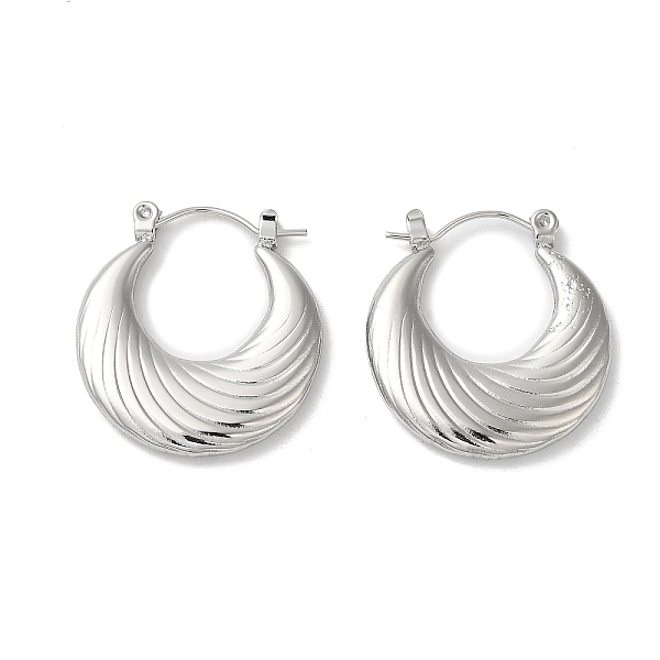 PandaHall 304 Stainless Steel Hoop Earrings for Women, Double Horn, Stainless Steel Color, 25x23x3mm 304 Stainless Steel Horn
PandaHall 304 Stainless Steel Hoop Earrings for Women, Double Horn, Stainless Steel Color, 25x23x3mm 304 Stainless Steel Horn