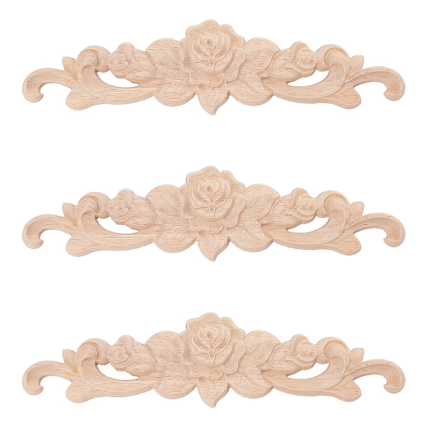 PandaHall Olycraft Rubber Wood Carved Onlay Applique, Center Flower Long Applique, for Door Cabinet Bed Unpainted Decor European Style..., Orange
PandaHall Olycraft Rubber Wood Carved Onlay Applique, Center Flower Long Applique, for Door Cabinet Bed Unpainted Decor European Style..., Orange