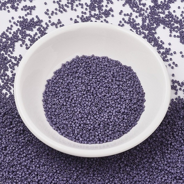 PandaHall MIYUKI Delica Beads, Cylinder, Japanese Seed Beads, 11/0, (DB2293) Matte Opaque Glazed Lupine, 1.3x1.6mm, Hole: 0.8mm, about..., Purple
PandaHall MIYUKI Delica Beads, Cylinder, Japanese Seed Beads, 11/0, (DB2293) Matte Opaque Glazed Lupine, 1.3x1.6mm, Hole: 0.8mm, about..., Purple