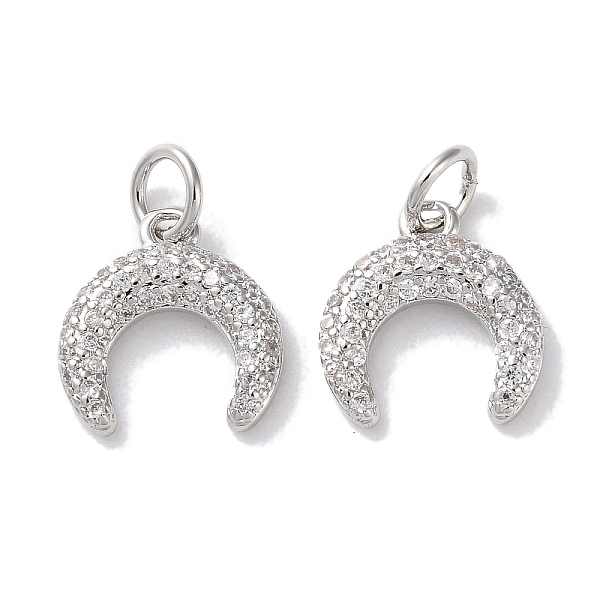 PandaHall Rack Plating Brass Micro Pave Cubic Zirconia Pendants, Long-Lasting Plated, Lead Free & Cadmium Free, Moon, Platinum, 12x11x2mm..., Clear
PandaHall Rack Plating Brass Micro Pave Cubic Zirconia Pendants, Long-Lasting Plated, Lead Free & Cadmium Free, Moon, Platinum, 12x11x2mm..., Clear