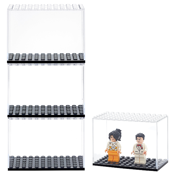PandaHall FINGERINSPIRE 4 PCS Minifigures Display Case 3.7x2.7x1.9inch Stackable Model Display Case Plastic Display Case with Base..., Clear
PandaHall FINGERINSPIRE 4 PCS Minifigures Display Case 3.7x2.7x1.9inch Stackable Model Display Case Plastic Display Case with Base..., Clear