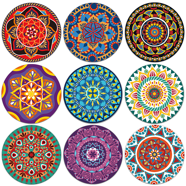 PandaHall Composite Wood Board Cup Mats Set, Mandala Pattern Printed Coasters, Colorful, 100x5mm, 1pc/style, 9 style, 9pcs/set Wood Flat...
PandaHall Composite Wood Board Cup Mats Set, Mandala Pattern Printed Coasters, Colorful, 100x5mm, 1pc/style, 9 style, 9pcs/set Wood Flat...