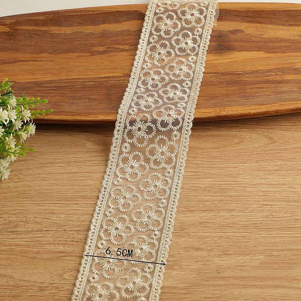 PandaHall Polyester Embroidery Ribbon, for Crafts Wedding Gift Wrapping, Flower, 2-3/4 inch(70mm), 15 yards Polyester Flower
PandaHall Polyester Embroidery Ribbon, for Crafts Wedding Gift Wrapping, Flower, 2-3/4 inch(70mm), 15 yards Polyester Flower