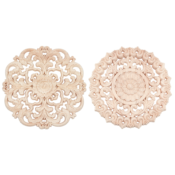 PandaHall 2pcs Wooden Carved Onlay Applique Decal Unpainted Furniture Bed Door Cabinet Decor Wood Cabochons for Furniture Wall Door Box..., Orange
PandaHall 2pcs Wooden Carved Onlay Applique Decal Unpainted Furniture Bed Door Cabinet Decor Wood Cabochons for Furniture Wall Door Box..., Orange