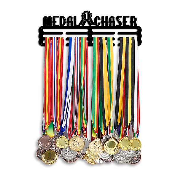 PandaHall PH Medal Chaser Medal Holder Medal Hanger Display Rack Awards Ribbon Hanger Medal Display Wall Mount Tiered Award Rack for All..., Black
PandaHall PH Medal Chaser Medal Holder Medal Hanger Display Rack Awards Ribbon Hanger Medal Display Wall Mount Tiered Award Rack for All..., Black