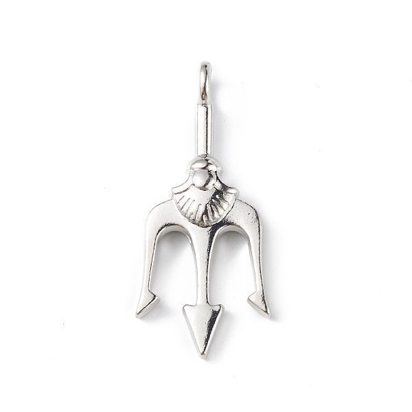 PandaHall Alloy Pendants, Cadmium Free & Lead Free, Fork Charm, Platinum, 50.5x22x7mm, Hole: 5.5mm Alloy Tool
PandaHall Alloy Pendants, Cadmium Free & Lead Free, Fork Charm, Platinum, 50.5x22x7mm, Hole: 5.5mm Alloy Tool