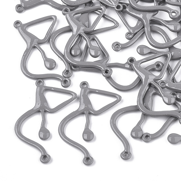 PandaHall Spray Painted Alloy Links connectors, Dark Gray, 34x24x2.5mm, Hole: 1.4mm Alloy Others
PandaHall Spray Painted Alloy Links connectors, Dark Gray, 34x24x2.5mm, Hole: 1.4mm Alloy Others
