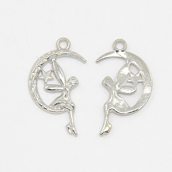 PandaHall Zinc Alloy Fairy Sprite Charms, Characters Pendants in Fairy Tales, Halloween, Cadmium Free & Lead Free, Platinum, about 25mm long...
PandaHall Zinc Alloy Fairy Sprite Charms, Characters Pendants in Fairy Tales, Halloween, Cadmium Free & Lead Free, Platinum, about 25mm long...