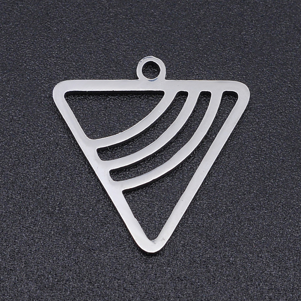 PandaHall 201 Stainless Steel Pendants, Laser Cut Pendants, Triangle, Stainless Steel Color, 18x18x1mm, Hole: 1.5mm 201 Stainless Steel...
PandaHall 201 Stainless Steel Pendants, Laser Cut Pendants, Triangle, Stainless Steel Color, 18x18x1mm, Hole: 1.5mm 201 Stainless Steel...