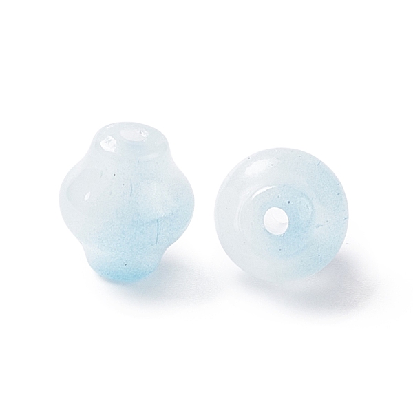 PandaHall Opaque Glass Beads, Lantern, Light Sky Blue, 9x8mm, Hole: 1.5mm Glass Lantern
PandaHall Opaque Glass Beads, Lantern, Light Sky Blue, 9x8mm, Hole: 1.5mm Glass Lantern