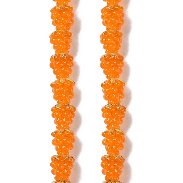 PandaHall Handmade Lampwork Beads Strands, Raspberry, Orange, 12.5x12.5mm, Hole: 1.4mm, about 20pcs/strand, 9.84''(25cm) Lampwork Others...
PandaHall Handmade Lampwork Beads Strands, Raspberry, Orange, 12.5x12.5mm, Hole: 1.4mm, about 20pcs/strand, 9.84''(25cm) Lampwork Others...