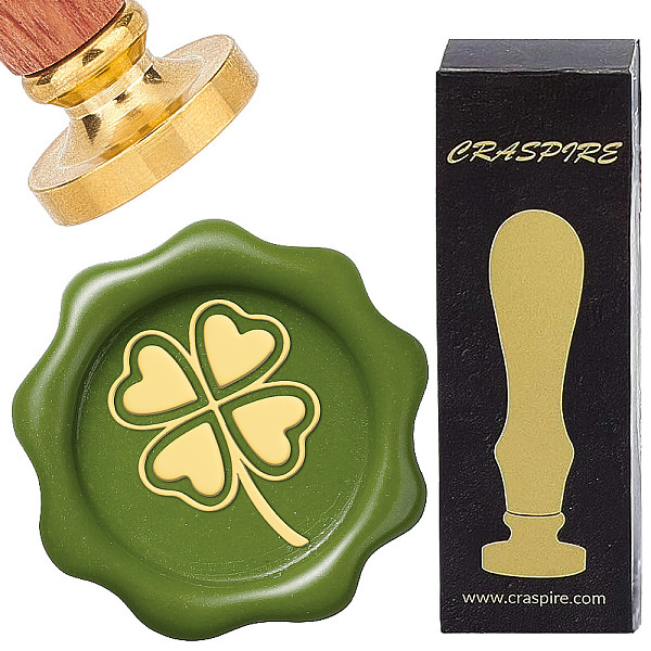 PandaHall CRASPIRE Clover Wax Seal Stamps Plant Sealing Wax Stamp 25mm Removable Brass Head with Rosewood Handle for DIY Scrapbooking...
PandaHall CRASPIRE Clover Wax Seal Stamps Plant Sealing Wax Stamp 25mm Removable Brass Head with Rosewood Handle for DIY Scrapbooking...