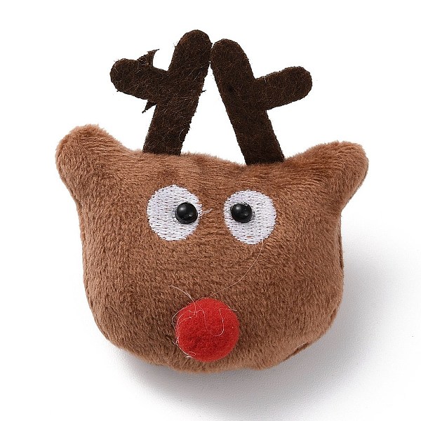 PandaHall Christmas Theme Wool Cloth Brooches, with Iron Pins, for Backpack Clothes, Deer, 74.5x68x38mm Cloth Deer Brown
PandaHall Christmas Theme Wool Cloth Brooches, with Iron Pins, for Backpack Clothes, Deer, 74.5x68x38mm Cloth Deer Brown