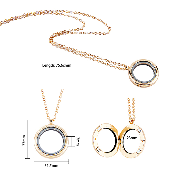 PandaHall SUPERFINDINGS 4Pcs 4 Colors Alloy Locket Pendants Love Wedding Photo Frame Charms Flat Round Pendant for DIY Memorial Necklace...
PandaHall SUPERFINDINGS 4Pcs 4 Colors Alloy Locket Pendants Love Wedding Photo Frame Charms Flat Round Pendant for DIY Memorial Necklace...